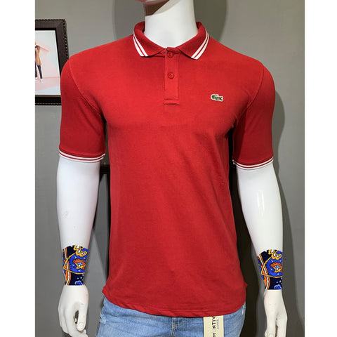 Lcste Red Tipping Polo | Montivo Pakistan
