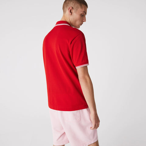 Lcste Red Tipping Polo | Montivo Pakistan
