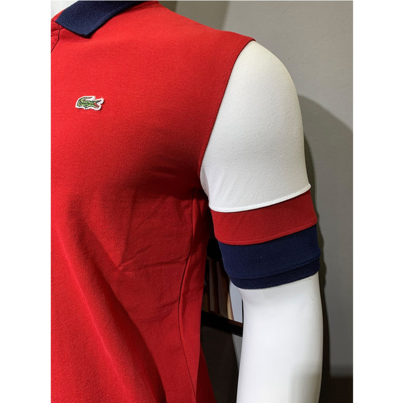 Lcste Raglan Sleeves Red Polo | Montivo Pakistan