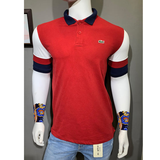 Lcste Raglan Sleeves Red Polo | Montivo Pakistan
