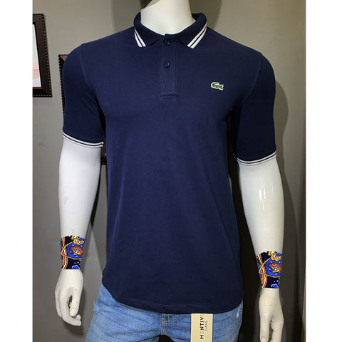 Lcste Blue Tipping Polo | Montivo Pakistan