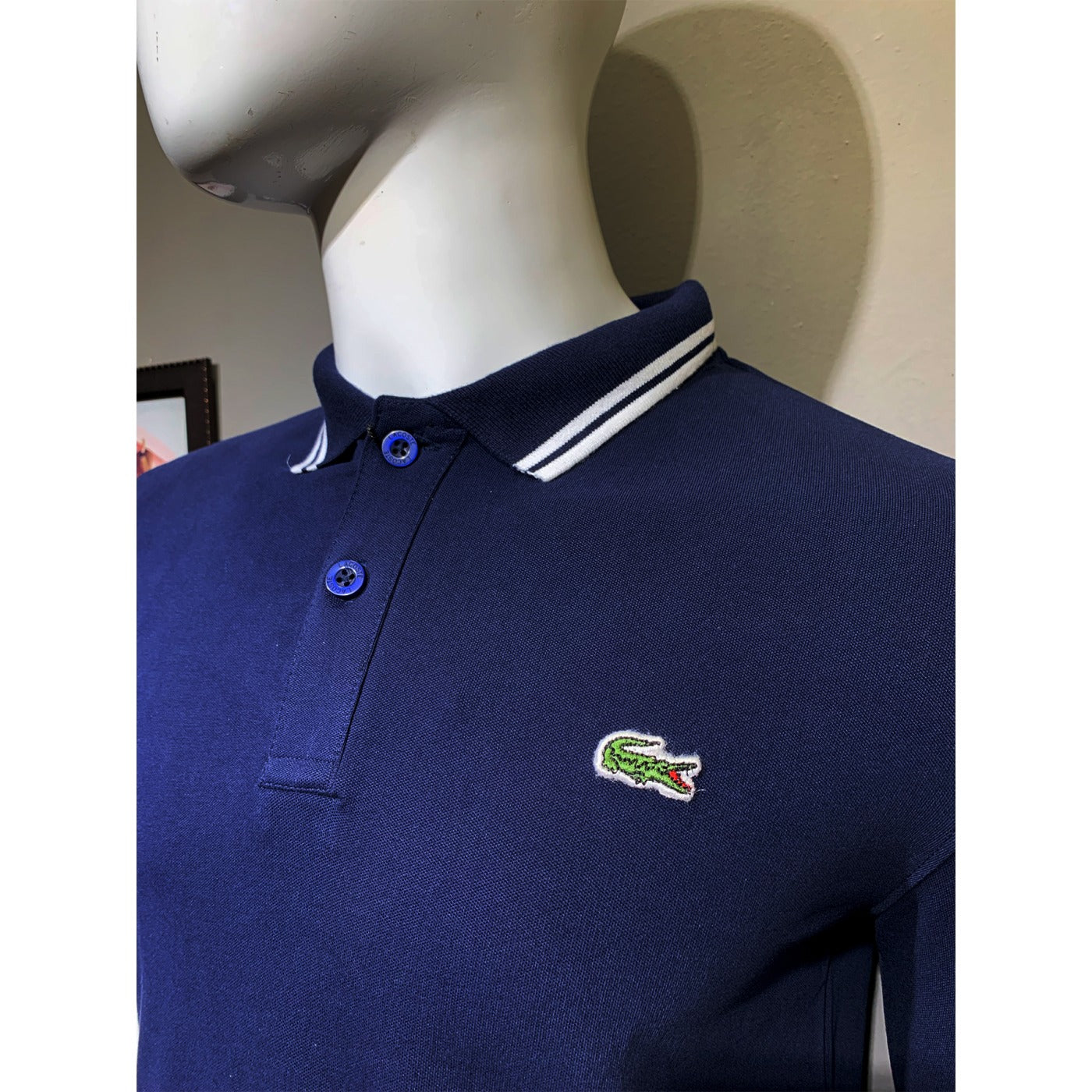 Lcste Blue Tipping Polo | Montivo Pakistan