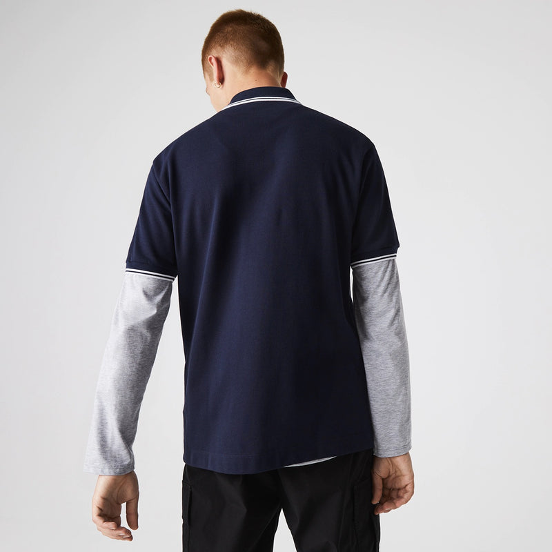 Lcste Blue Tipping Polo | Montivo Pakistan