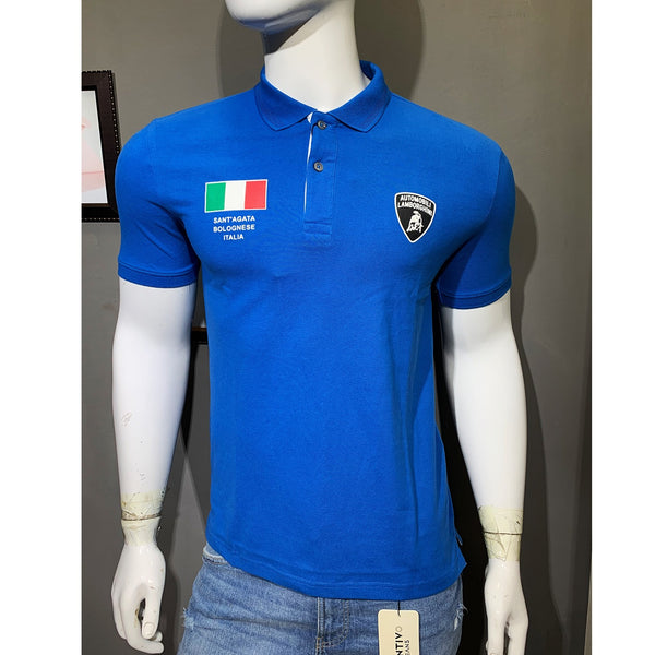 Lambo Italia Blue Polo | Montivo Pakistan