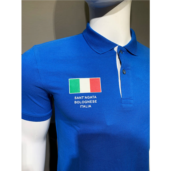 Lambo Italia Blue Polo | Montivo Pakistan
