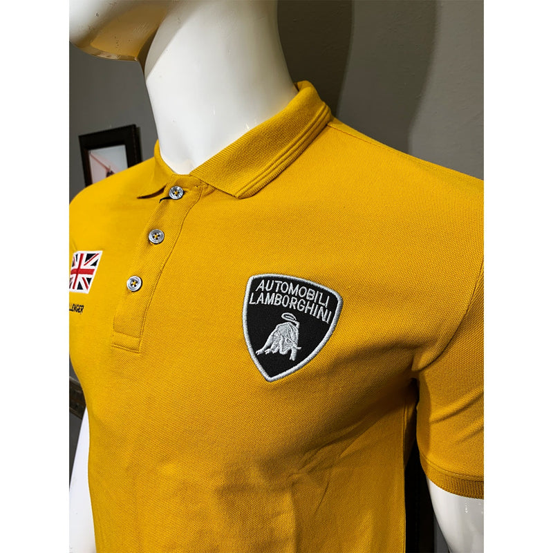 Lambo Uk Challenger Mustard Polo | Montivo Pakistan