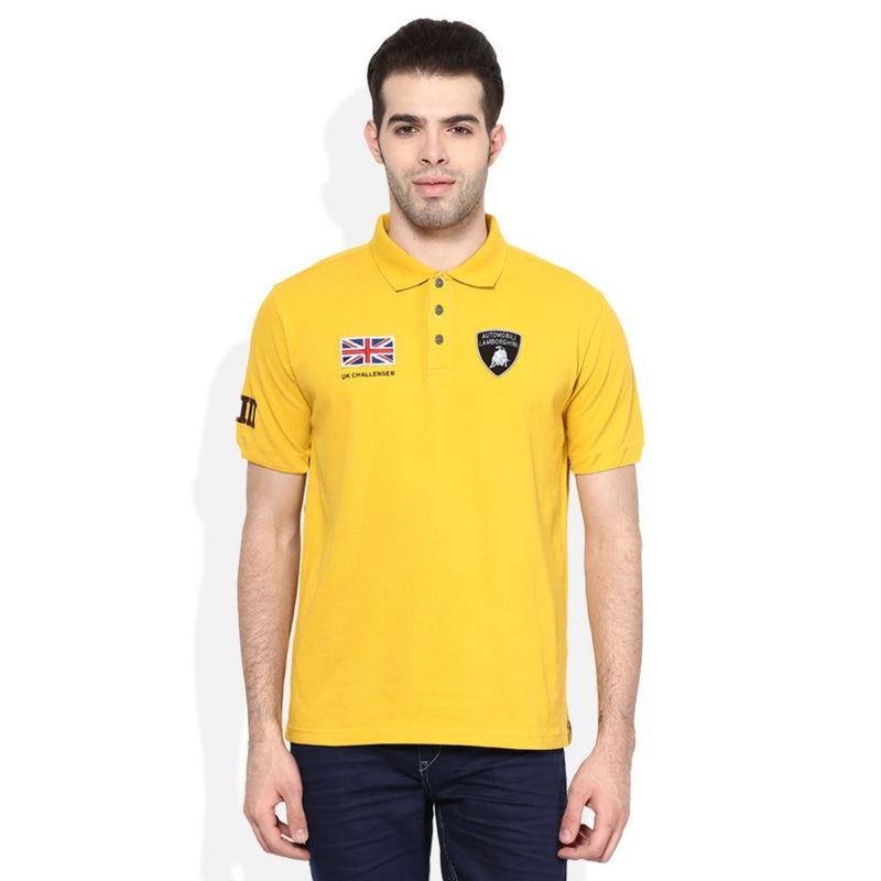 Lambo Uk Challenger Mustard Polo | Montivo Pakistan