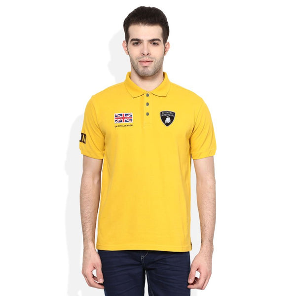 Lambo Uk Challenger Mustard Polo | Montivo Pakistan