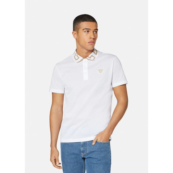 Vrsace White Polo with Logo | Montivo Pakistan