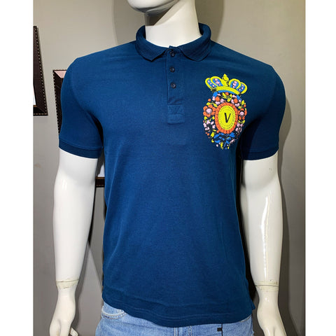 Vrsace Blue Polo with Logo | Montivo Pakistan