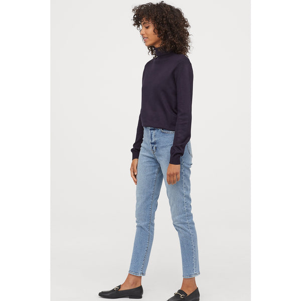 HM Mom Ankle Blue Jeans | Montivo Pakistan