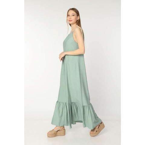 Celeste Offshoulder Pleated Dress | Montivo Pakistan