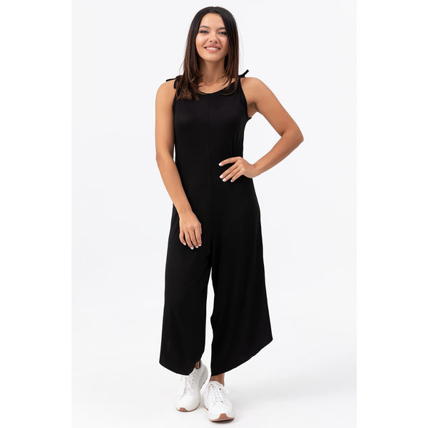 Black Loose Fit Jumpsuit | Montivo Pakistan