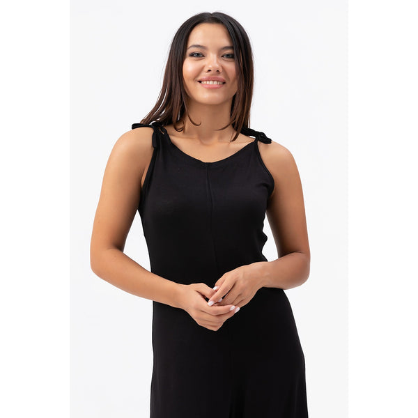 Black Loose Fit Jumpsuit | Montivo Pakistan