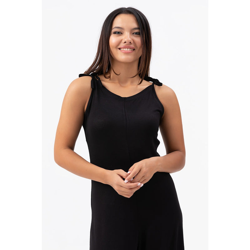 Black Loose Fit Jumpsuit | Montivo Pakistan
