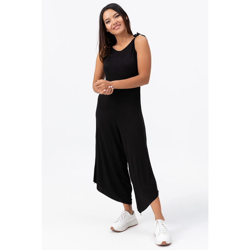 Black Loose Fit Jumpsuit | Montivo Pakistan
