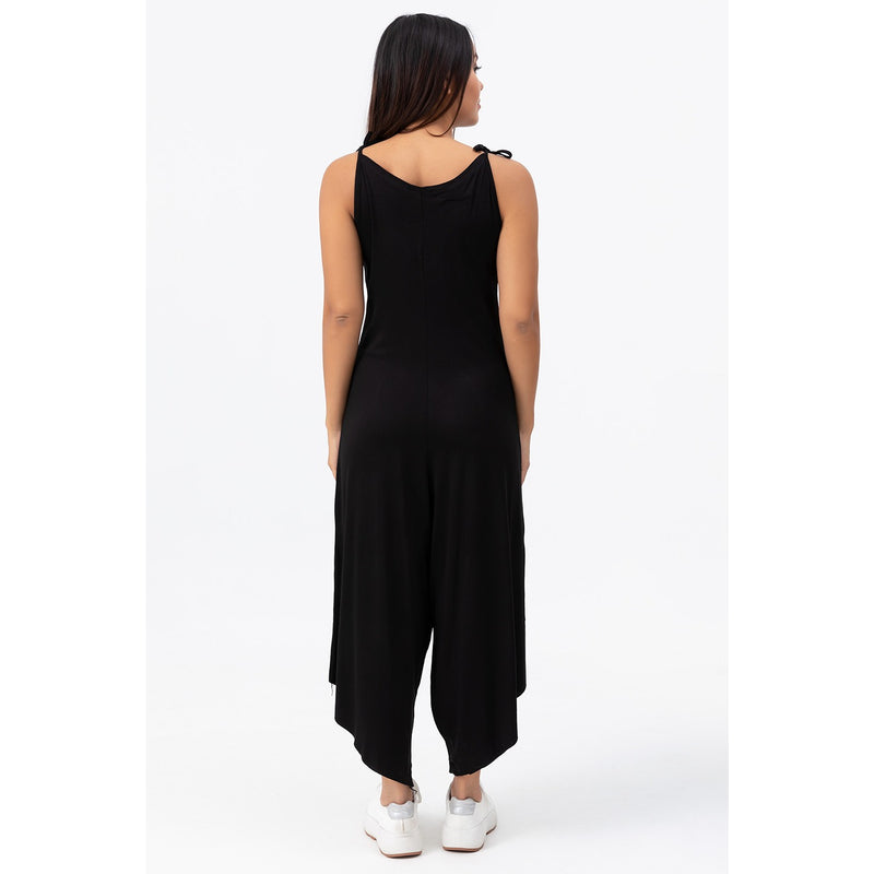 Black Loose Fit Jumpsuit | Montivo Pakistan