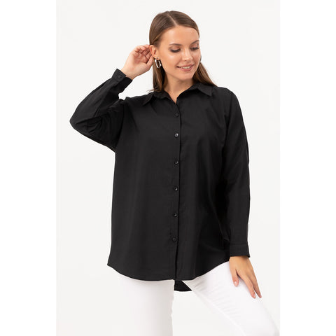 Black Oversized Shirt | Montivo Pakistan