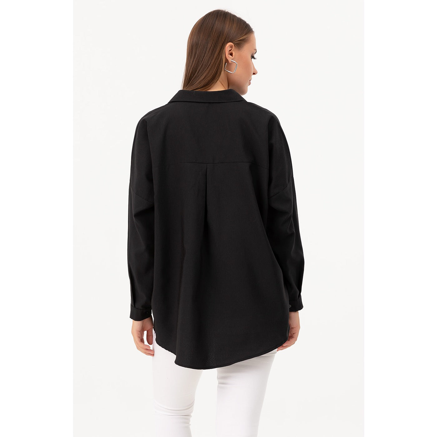 Black Oversized Shirt | Montivo Pakistan