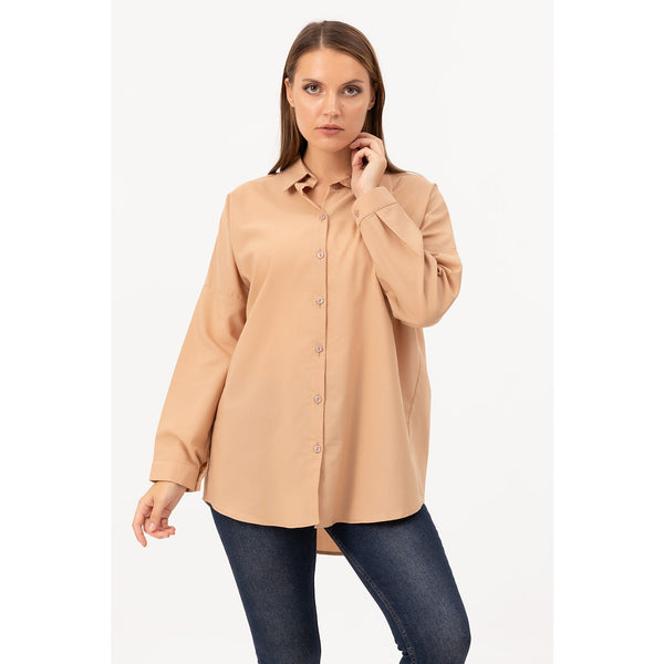 Coffee Oversized Shirt | Montivo Pakistan