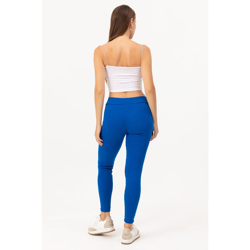 Blue Printed Leggings | Montivo Pakistan