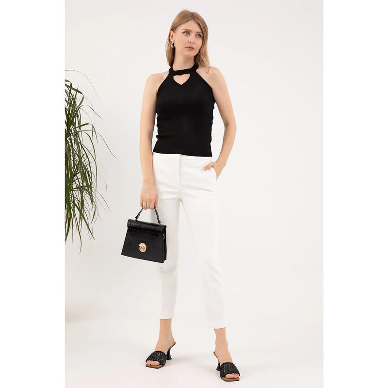 Sleeveless Black Top | Montivo Pakistan