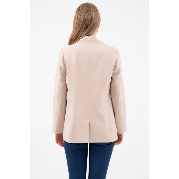 Beige Blazer Jacket | Montivo Pakistan