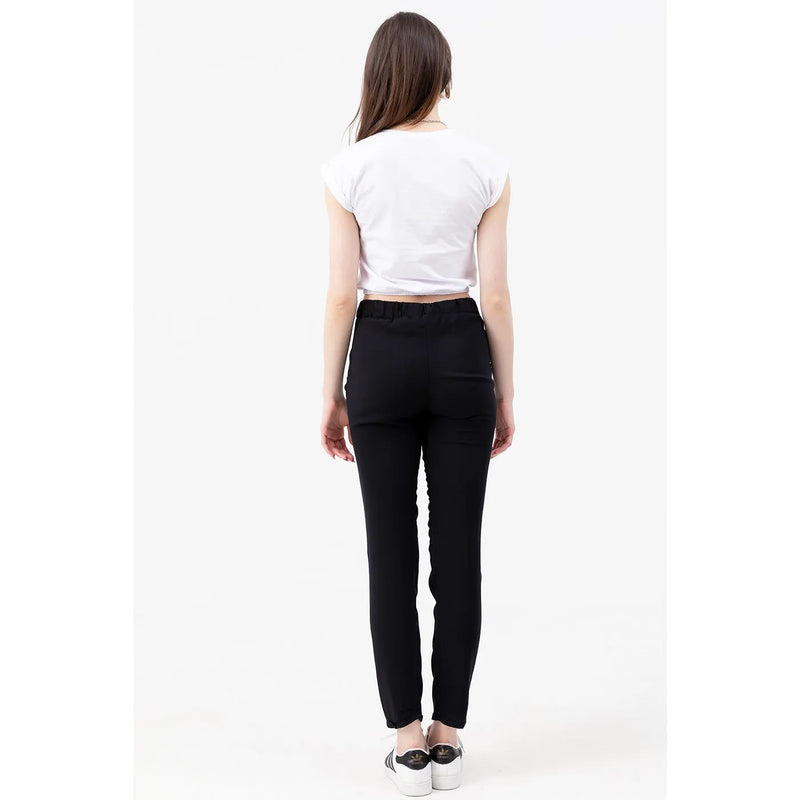 Black Belted Trousers | Montivo Pakistan