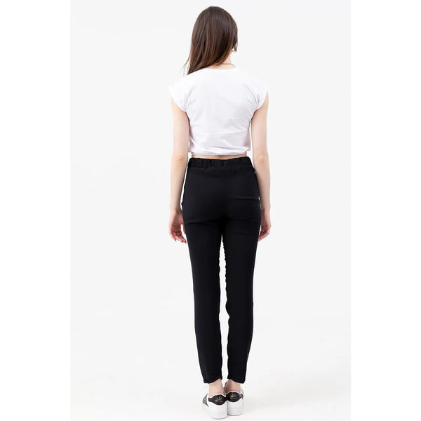 Black Belted Trousers | Montivo Pakistan