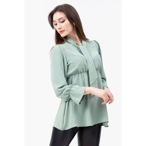 Mint Collar Knotted Top | Montivo Pakistan