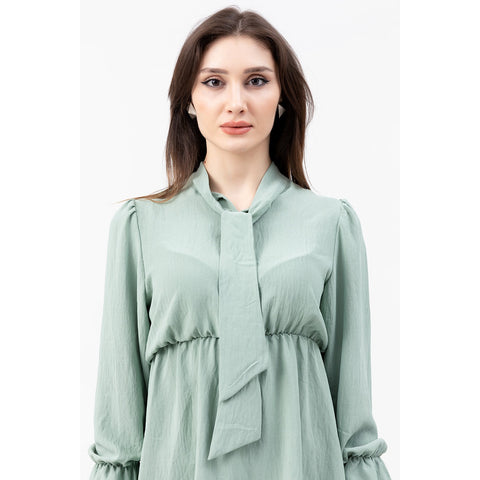 Mint Collar Knotted Top | Montivo Pakistan