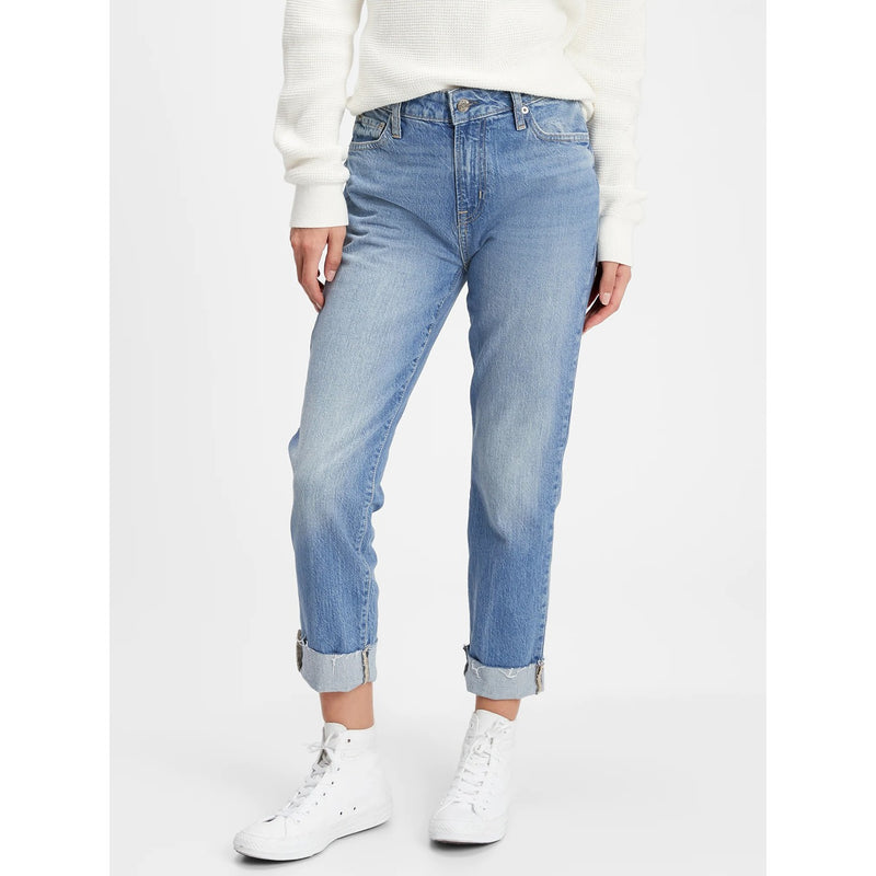 GP Slim Boyfriend Blue Jeans | Montivo Pakistan