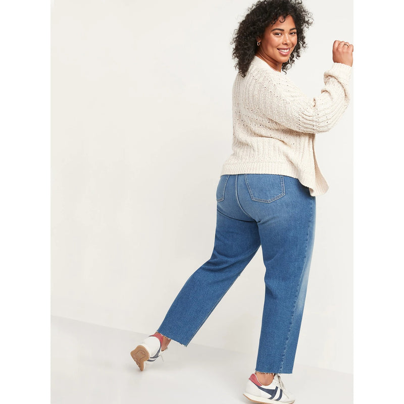 ON Extra High Straight Ripped Jeans | Montivo Pakistan