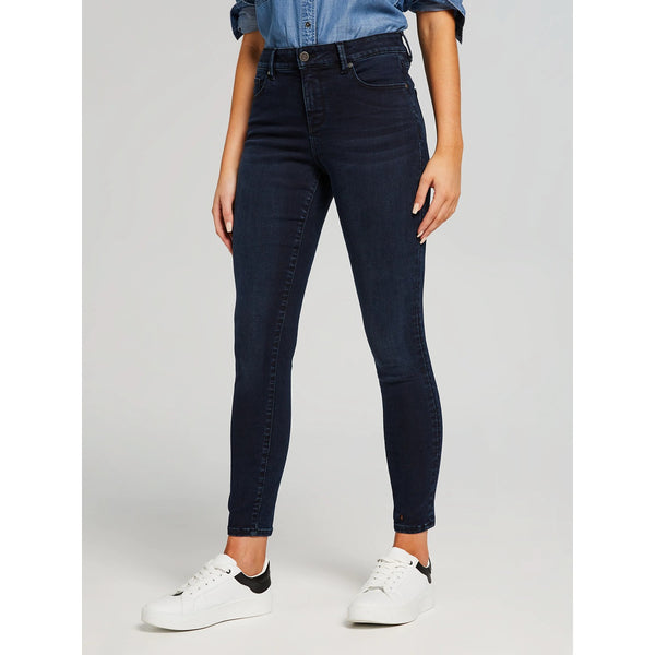 JJ Mid Rise Dark Blue Mid Jeans | Montivo Pakistan