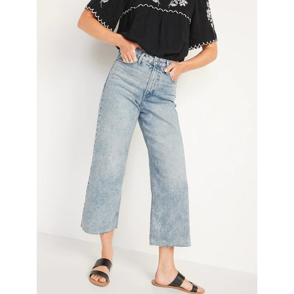 ON High Rise Wide Leg Jeans | Montivo Pakistan