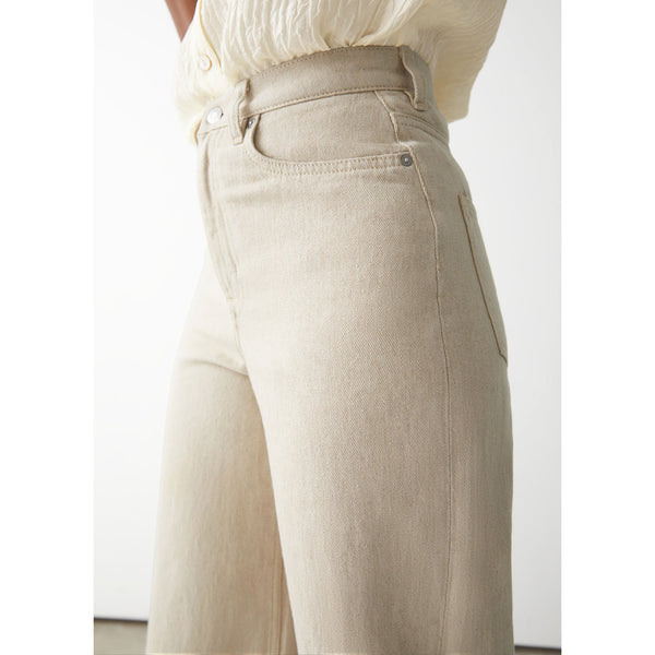 & Dear Cut Organic Cotton Wide Leg Jeans | Montivo Pakistan