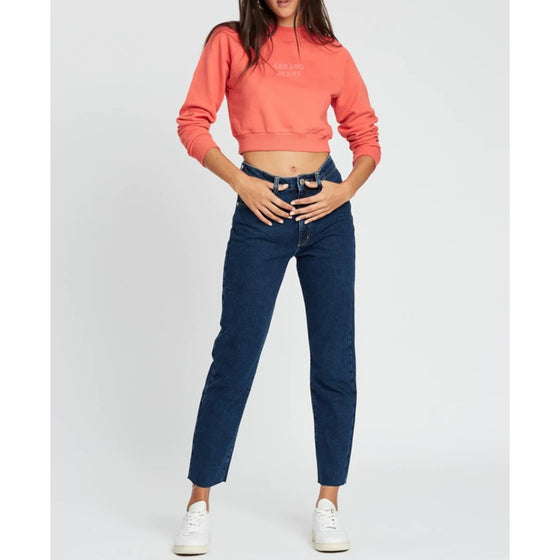 & Blue High Rise Straight Jeans | Montivo Pakistan