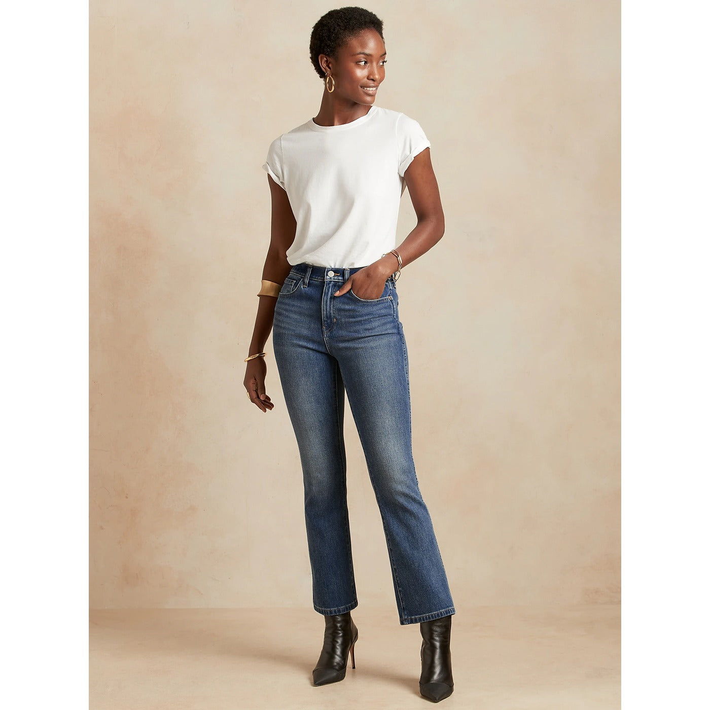 BR Slim Flare Boot Cut Jeans | Montivo Pakistan