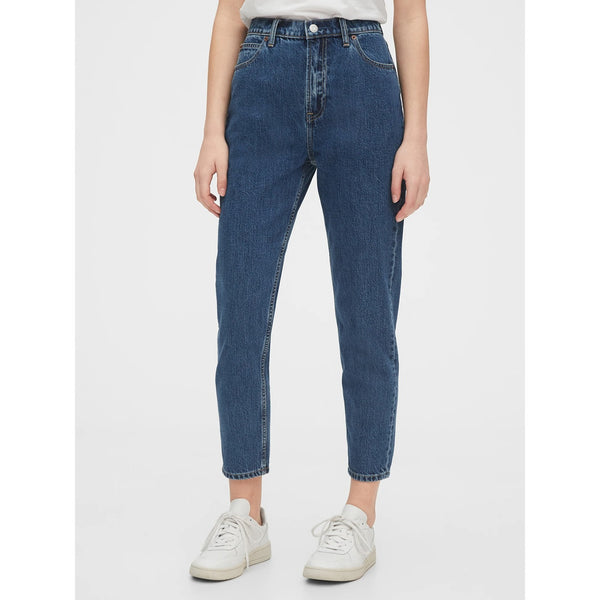 Mom Fit Blue High Jeans | Montivo Pakistan