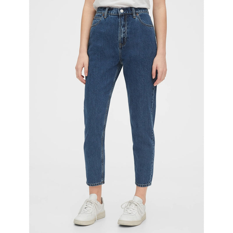 Mom Fit Blue High Jeans | Montivo Pakistan