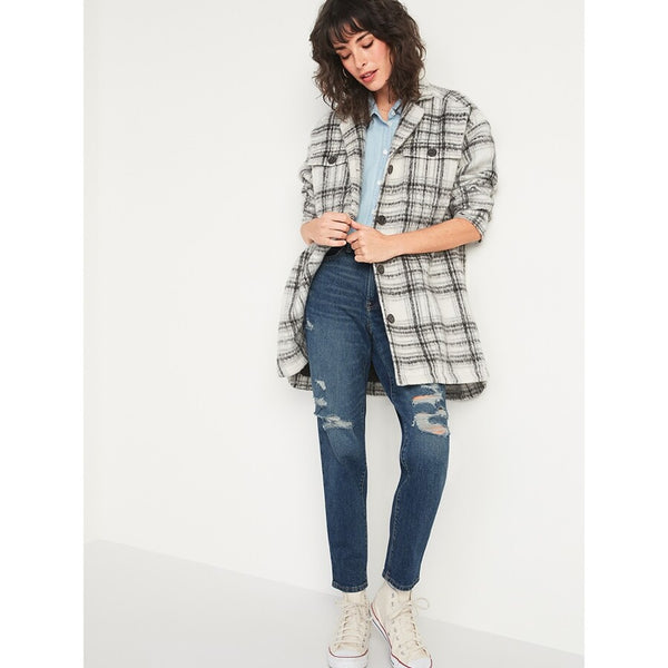ON High Waisted Ripped Straight Jeans | Montivo Pakistan