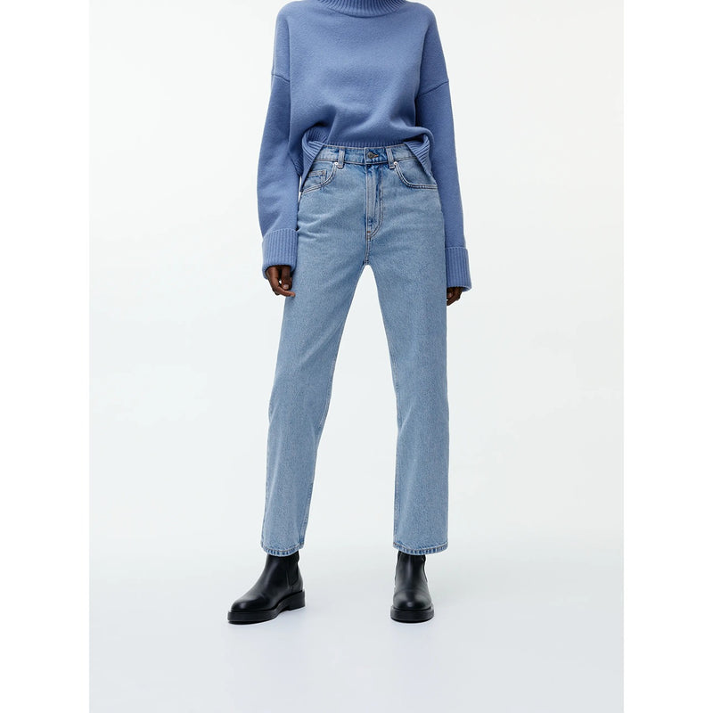 & Arket Straight Light blue High Jeans | Montivo Pakistan