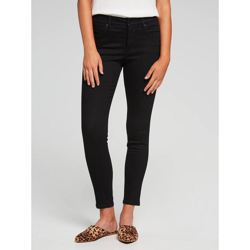 Shaping High Rise Skinny Black Jeans | Montivo Pakistan