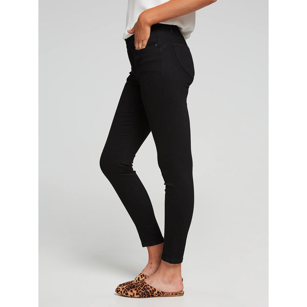 Shaping High Rise Skinny Black Jeans | Montivo Pakistan