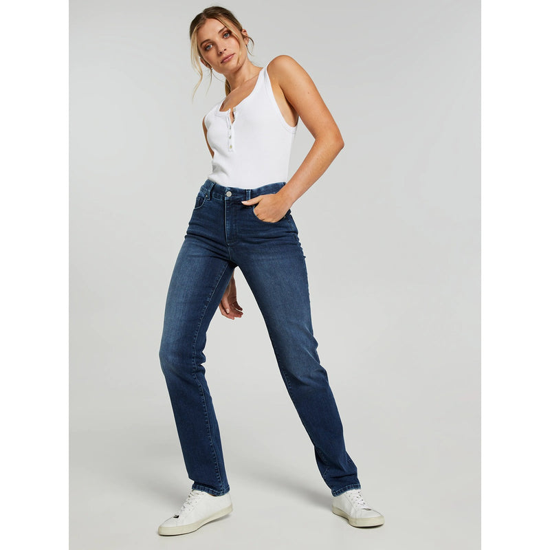 JJ High Rise Straight Jeans | Montivo Pakistan