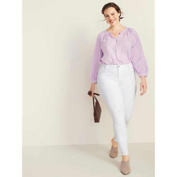 ON White Super Skinny Mid Rise Jeans | Montivo Pakistan
