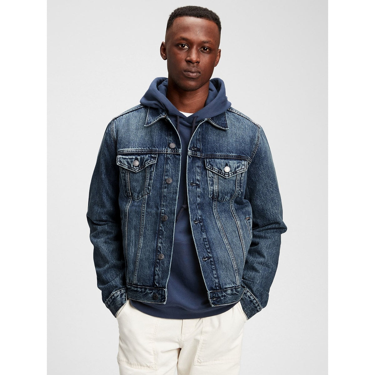 GP Mens Blue Denim Jacket | Montivo Pakistan