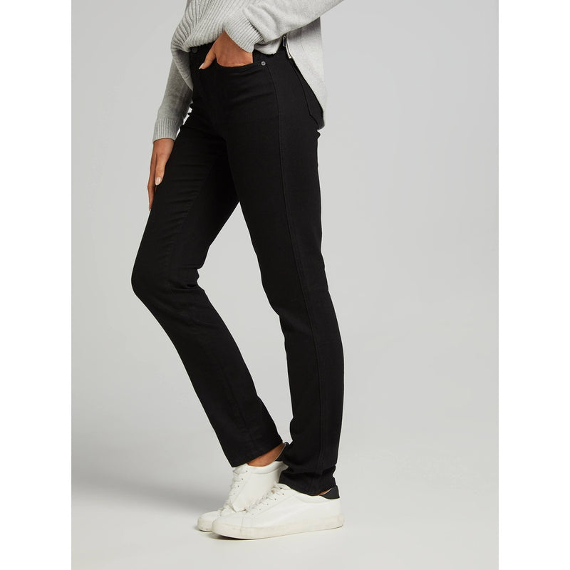 Black Slim Stretch High Rise Jeans | Montivo Pakistan