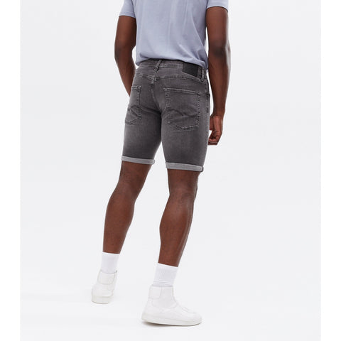 JJ Grey Denim Slim Fit Shorts | Montivo Pakistan
