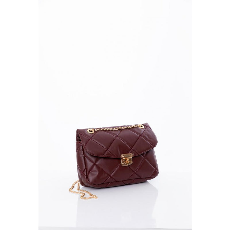 Brown Chain Strap Quilted Bag | Montivo Pakistan